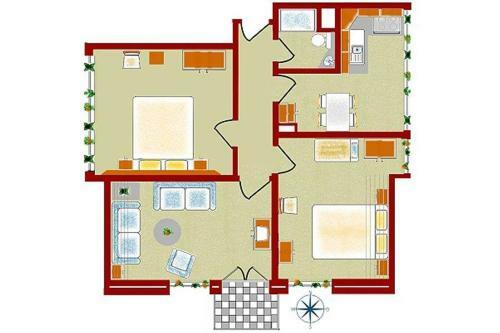Apartamento Ferienwohnung-strandflieder