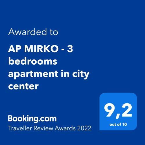 Ap Mirko - 3 Bedrooms Apartment In City Center