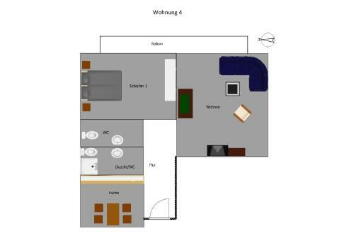 Apartamento Ferienwohnungen Dorfhaus