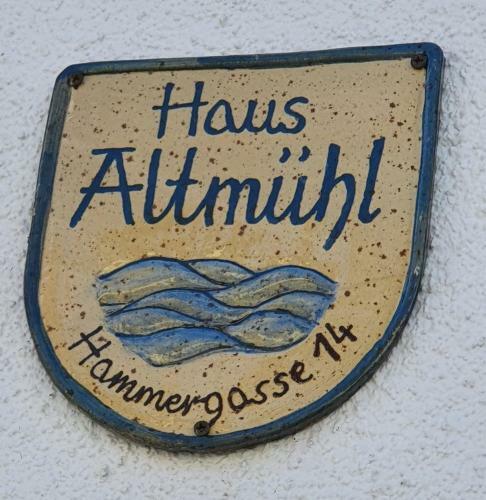 Apartment "haus Altm�hl"
