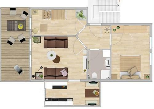Apartamento Ferienwohnung Hundertwasser