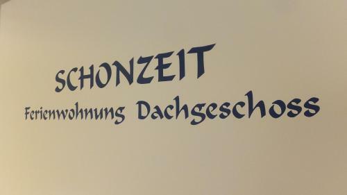 Apartamento Ferienwohnung Schonzeit II