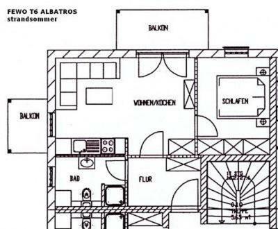 Apartamento Ferienwohnung T6 "albatros"