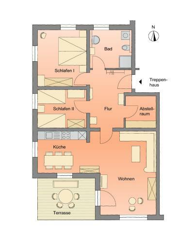 Apartamento Ferienwohnungen Am Bernsteinweg