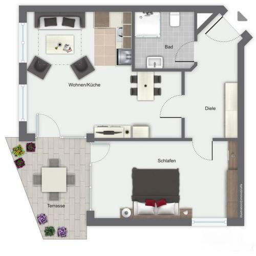 Apartamento Likedeeler Wohnung 01