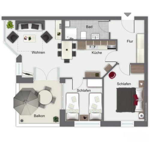 Apartamento D�nenblick Wohnung 29