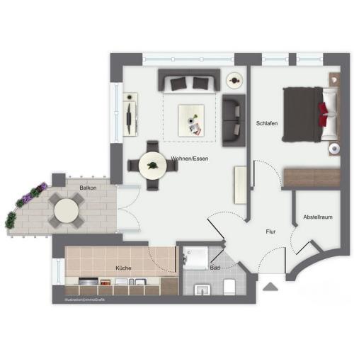 Apartamento Goosbrink Wohnung 06