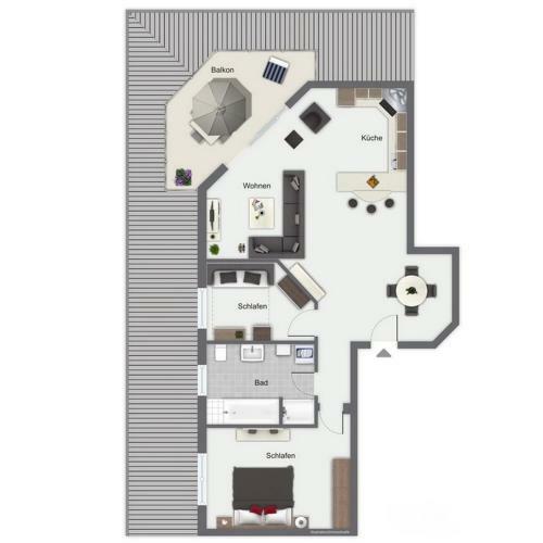 Apartamento Waterkant Wohnung 10 - Strandkrabbe