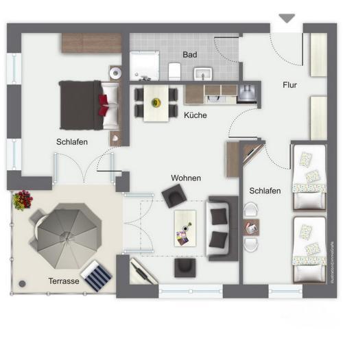 Apartamento D�nenblick Wohnung 06