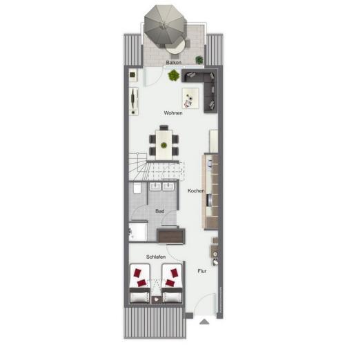 Apartamento Feriendorf Papillon Wohnung 05-7
