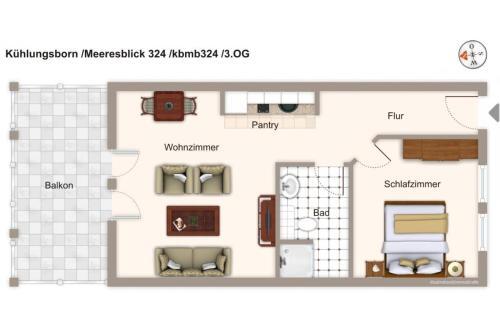 Apartamento Meeresblick Meeresblick 324
