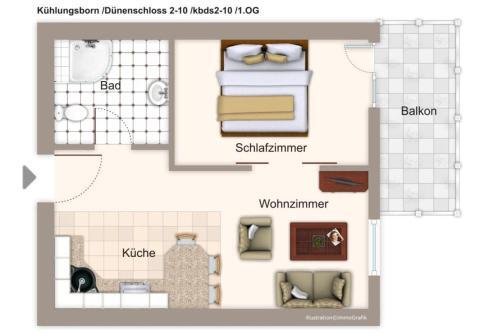 Apartamento D�nenschloss D�nenschloss 2-10