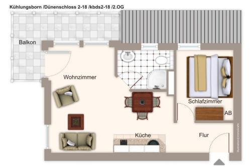 Apartamento D�nenschloss D�nenschloss 2-18