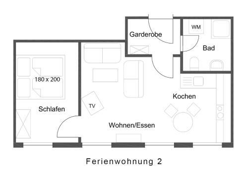 Apartamento Ferienwohnung Wei�es Ross
