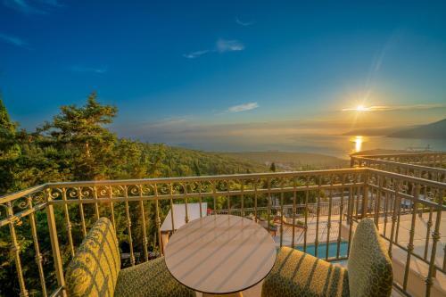 Luxury Villa Above Emblisi Beach , With Heated Pool !