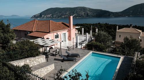 Apartamento Evreti Villa With Stunning Views, Near Fiscardo