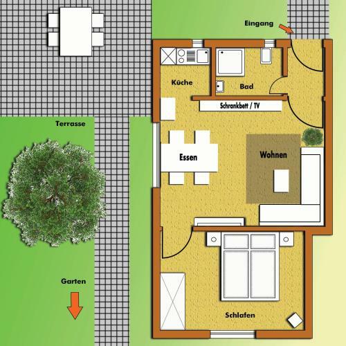 Apartamento Fewo24-prasdorf