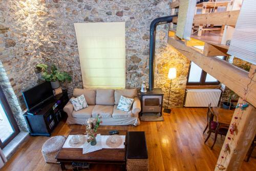 Seaview Stone Apartment In Ipsos Beach