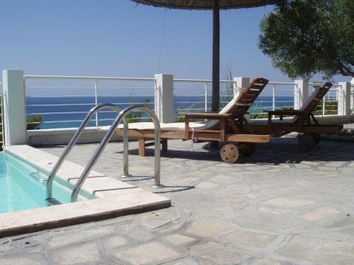 Villa In Poseidi,private Pool,outstanding Sea View
