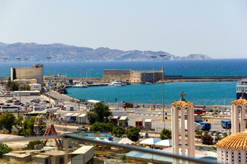 Apartamento Minimal Loft Art With Sea View Over Heraklion Harbour