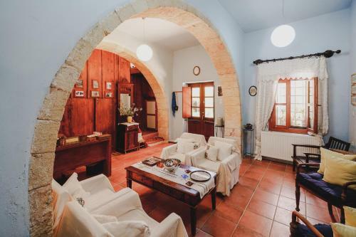 Villa Iconic Cretan Stone Mansion