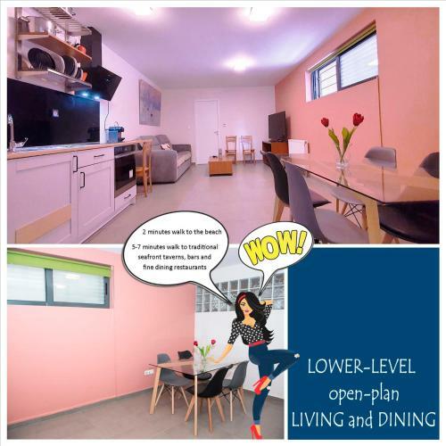 Spacious Beachfront Property (maisonette)