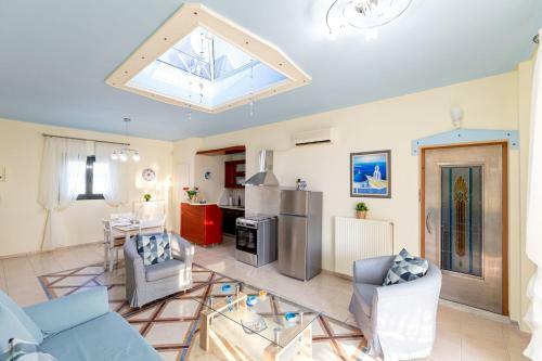 Apartamento Palaiochora Seaview Retreat - Cozy Sunset Rooftop
