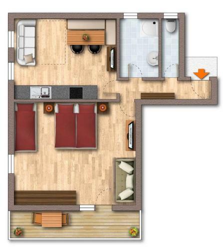 Apartamento Ferienwohnung Garber