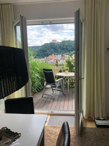 Apartamento Ferienwohnung Burgenblick