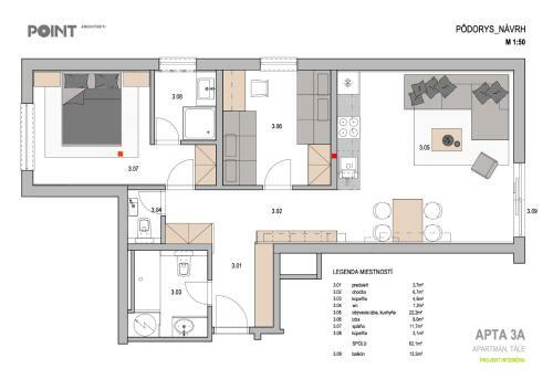 L�?nica Apartments T�le