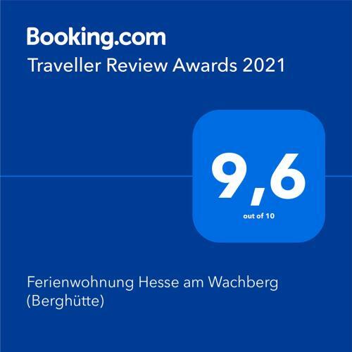 Apartamento Ferienwohnung Hesse Am Wachberg (bergh�tte)