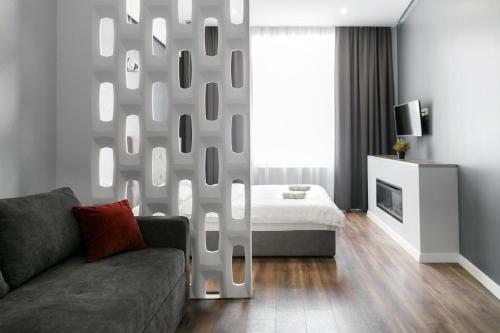 Exciting Apartment Lviv Fireplace