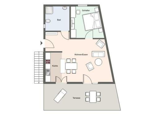 Apartamento Anders & Meer Ferienwohnungen St Peter Ording