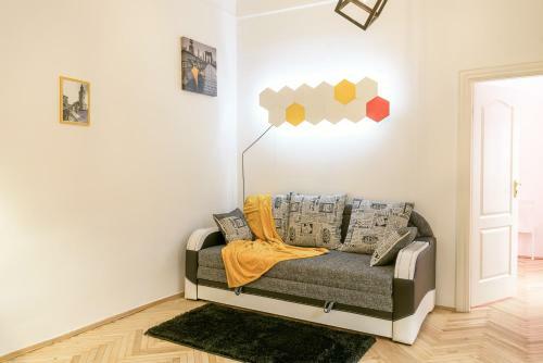 Red And Yellow Apartment Modern