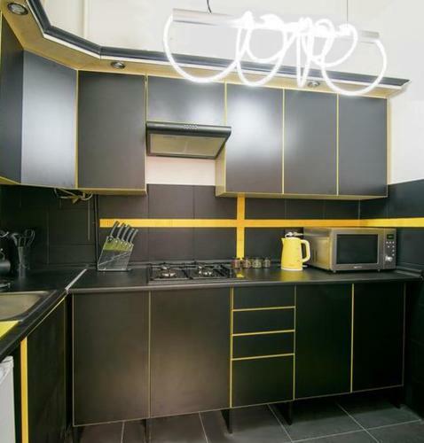 Red And Yellow Apartment Modern