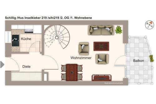 Apartamento Hus Inselkieker Hus Inselkieker 219