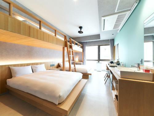 Hotel Rakuten Stay Naha-tomarifuto Bunk Bed Room