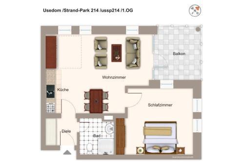 Apartamento Strand-park Strand-park 214