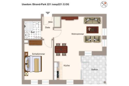 Apartamento Strand-park Strand-park 221