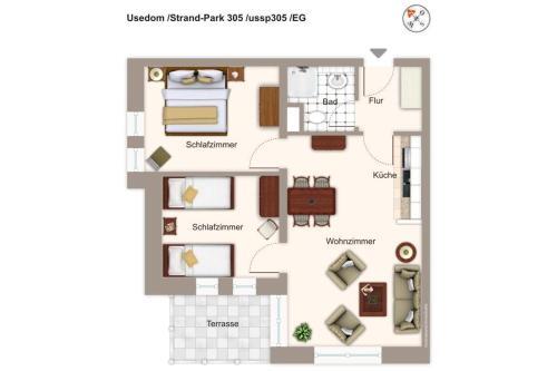 Apartamento Strand-park Strand-park 305