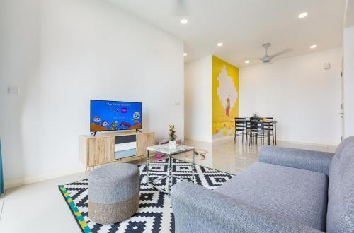 Apartamento Hostahome Suites At D'pristine Opposite Theme Park