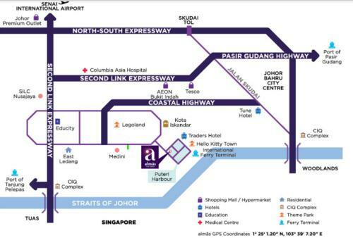 Apartamento Almas Suites Puteri Harbour