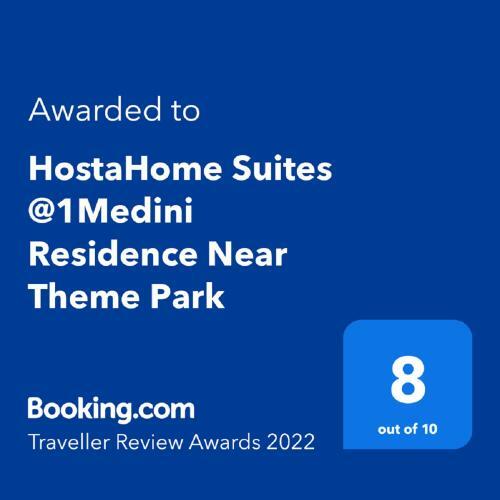 Apartamentos Hostahome Suites @1medini Residence Near Theme Park