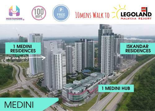 Apartamentos Hostahome Suites @1medini Residence Near Theme Park