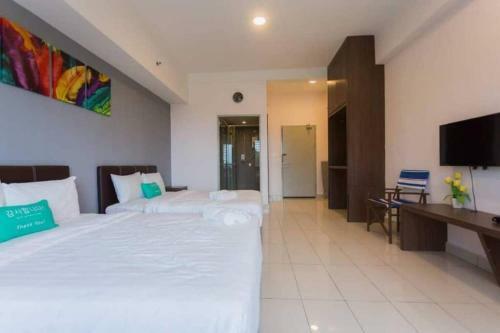 Apartamento Kk Studio [b]/2 Queen Bed/ Netflix/free Parking
