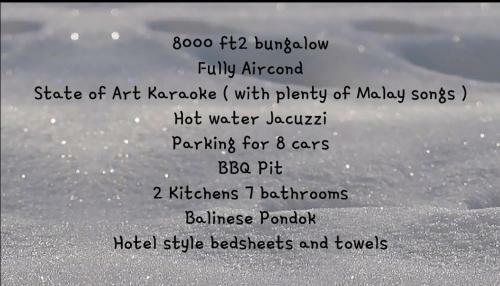 Party Haus For 20 Pax