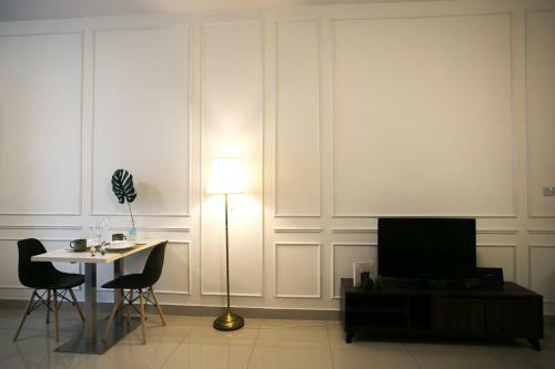 Apartamento White Minimalist Studio @ Twin Galaxy Residences
