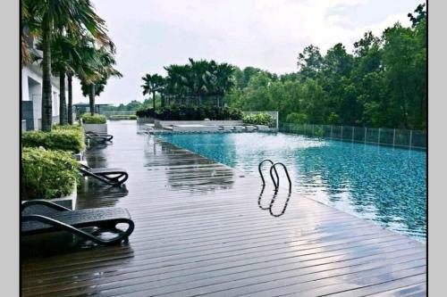 Apartamento Cozy Greenery Skyloft Bukit Indah Aeon Long Sing