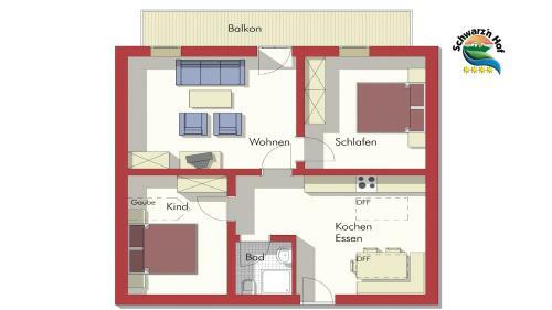Apartamentos Ferienhaus Schwarz�n Hof