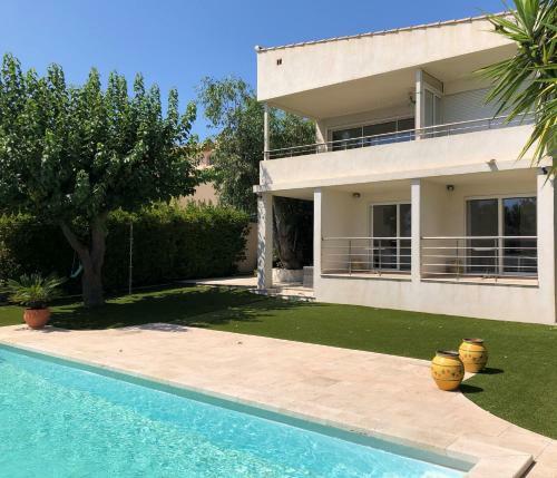 Villa Montfleuri, Vue Mer, Piscine, 8 Pers, Centre-ville